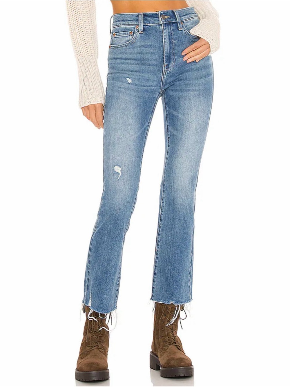 Pistola Lennon High Rise Cropped Boot Jeans